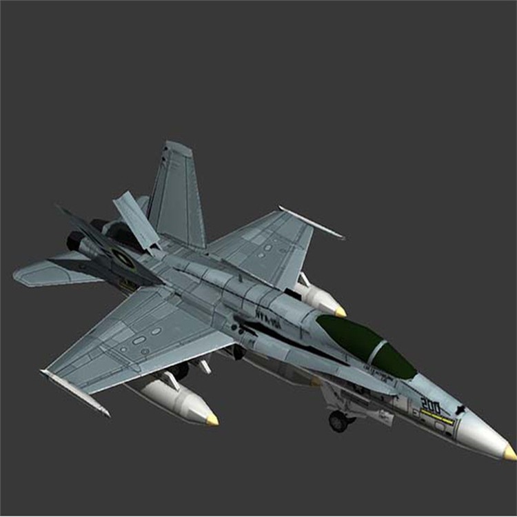 任县3D舰载战斗机模型